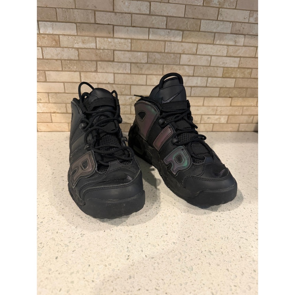 Nike Air More Uptempo Hidden Reflective GS 922845-001 Size 6Y